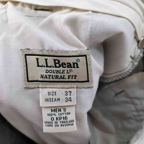エルエルビーン L.L.Bean DOUBLE L NATURAL FIT 2タックチノ パンツ メンズ 37