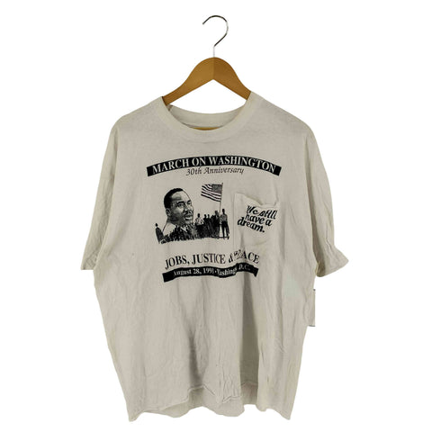 フルーツオブザルーム FRUIT OF THE LOOM 90s USA製 シングルステッチ プリント Tシャツ メンズ XXL