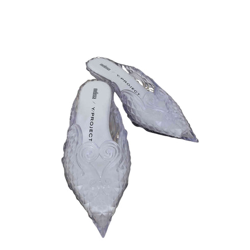 ワイプロジェクト Y/PROJECT Court Shoe クリアミュール レディース JPN:23