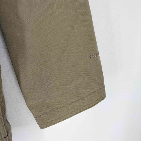 ウールリッチ WOOLRICH ブランケットライナー レザー切替ハンティングジャケット メンズ L