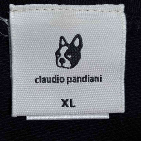 claudio pandiani 車 プリント プルオーバーパーカー メンズ import:XL