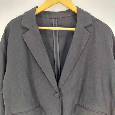 スタイルミキサー STYLEMIXER 24SS リネン ミックス テーラード ジャケット レディース FREE