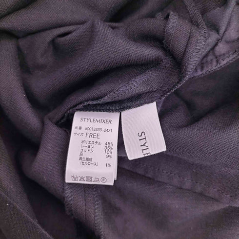 スタイルミキサー STYLEMIXER 24SS リネン ミックス テーラード ジャケット レディース FREE