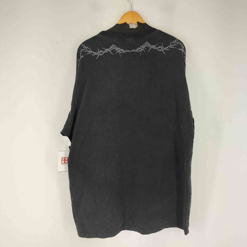 ショルダープリント L/S Tシャツ メンズ XXXL