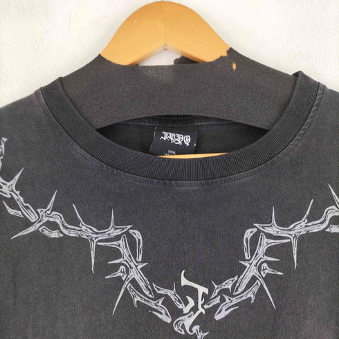 ショルダープリント L/S Tシャツ メンズ XXXL