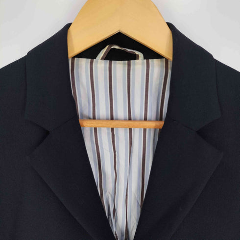 キャバン CABaN 背抜きストライプ 3B テーラードジャケット メンズ JPN:L