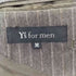 ワイズフォーメン Ys for men ストライプ ウール テーラードジャケット ウール スラックス メンズ JPN:M