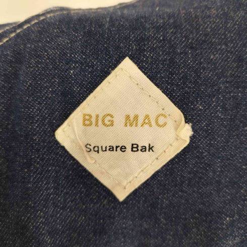 ビッグマック BIG MAC 70s aquare bak デニムオーバーオール メンズ