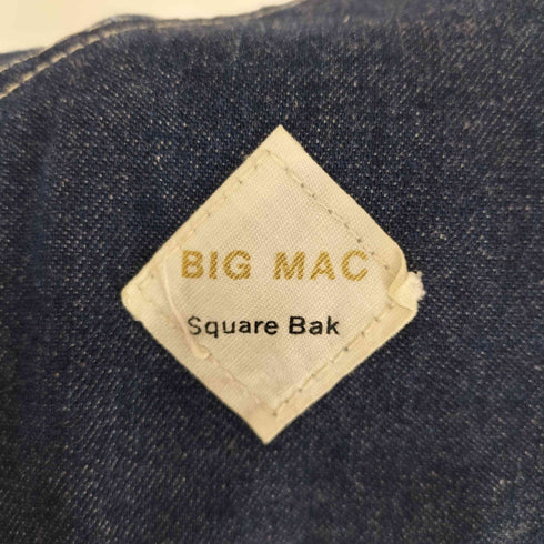 ビッグマック BIG MAC 70s aquare bak デニムオーバーオール メンズ