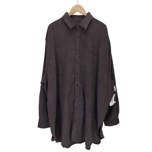 アンリラクシング unrelaxing コーデュロイ オーバーサイズシャツ メンズ