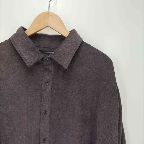 アンリラクシング unrelaxing コーデュロイ オーバーサイズシャツ メンズ