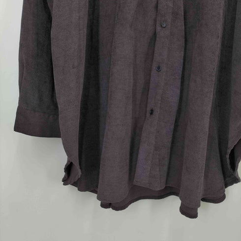 アンリラクシング unrelaxing コーデュロイ オーバーサイズシャツ メンズ