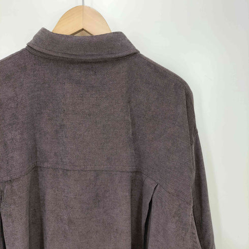 アンリラクシング unrelaxing コーデュロイ オーバーサイズシャツ メンズ