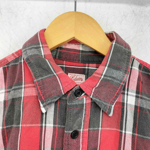 エドウィン EDWIN チェック ネルシャツ メンズ L