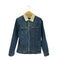プルアンドベア PULL&BEAR 襟ボア デニム トラッカージャケット メンズ import:S