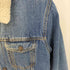 プルアンドベア PULL&BEAR 襟ボア デニム トラッカージャケット メンズ import:S