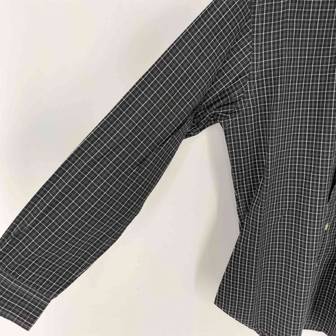 ラルフローレン RALPH LAUREN SLIM FIT ポニー刺繍 ボタンダウン チェック L/S シャツ メンズ import:M