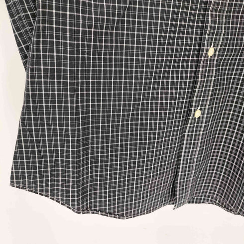 ラルフローレン RALPH LAUREN SLIM FIT ポニー刺繍 ボタンダウン チェック L/S シャツ メンズ import:M