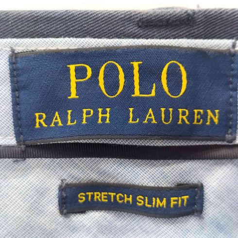 ポロラルフローレン POLO RALPH LAUREN STRETCH SLIM FIT センタープレス チノ パンツ メンズ 32/32