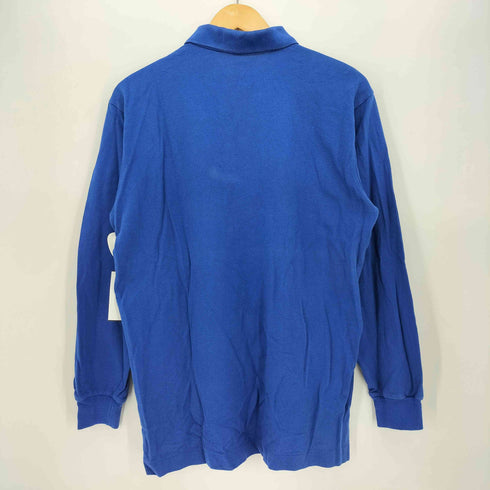 バーバリーズ BURBERRYS ロゴ 刺繍 L/S ポロ シャツ メンズ import:L