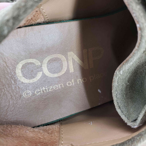 CONP citizen of no place 陰陽タブ スウェード モカシン シューズ レディース 37