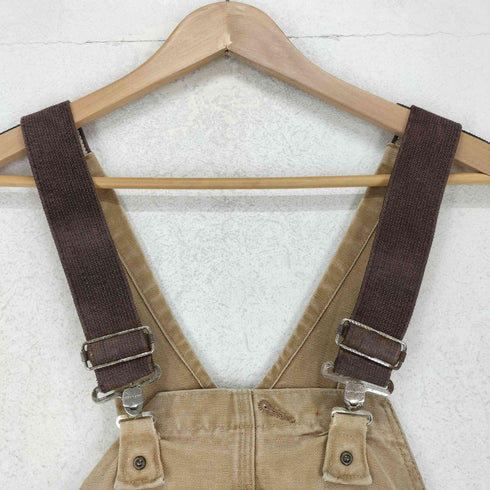 カーハート Carhartt ダック地ダブルニーオーバーオール メンズ