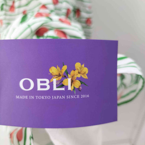 OBLI チェリー サクランボ ティアード ワンピース レディース JPN:1