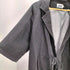 CARFARMALL シルケット加工 ピンストライプ ノッチドラペル S/S ジャケット メンズ import:M