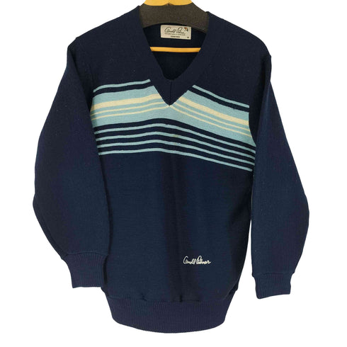 アーノルドパーマー Arnold Palmer 80S Vネックニット メンズ JPN:M