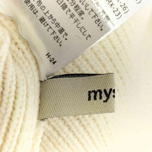 ミスティック mystic ボトルネックZIPニット レディース JPN:1