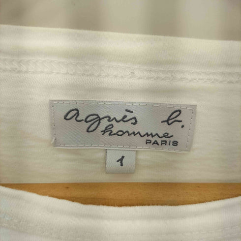アニエスベーオム Agnes b.homme SE30 TS クルーネック ロングスリーブTシャツ メンズ 1
