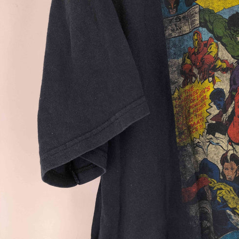 マーベル MARVEL フロントプリント S/S Tシャツ メンズ