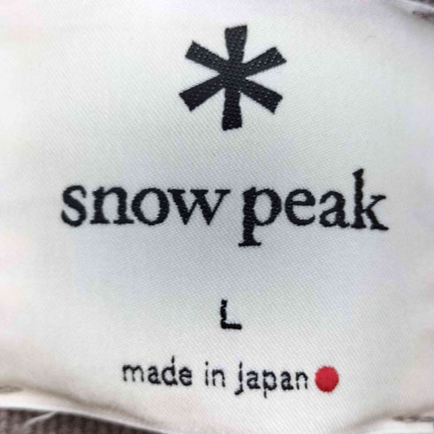 スノーピーク Snow Peak CORDURA CoPe Dry SS T shirt メンズ JPN:L