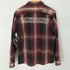 アヴィレックス AVIREX CHECK SHIRT HURRICANE HUNTER チェックシャツ ハリケーン ハンター L/S メンズ import:M