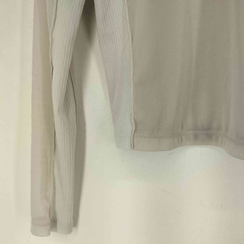 ステュディオス STUDIOUS Rib Paneled Sheer Top レディース
