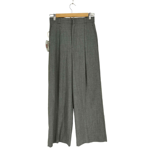 クレドナ CREDONA 25AW SAVILE WOOL TUCK TROUSERS レディース 1