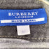 バーバリーブルーレーベル BURBERRY BLUE LABEL 裾 チェック ローライズ ストレッチ スキニー ブラック デニム パンツ レディース JPN:38