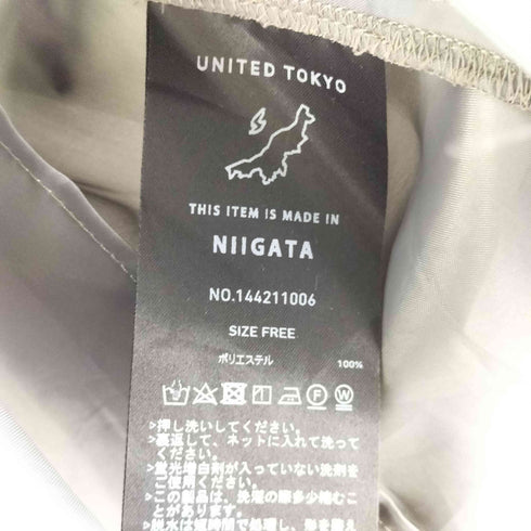 ユナイテッドトウキョウ UNITED TOKYO 総柄 シアーワンピース レディース