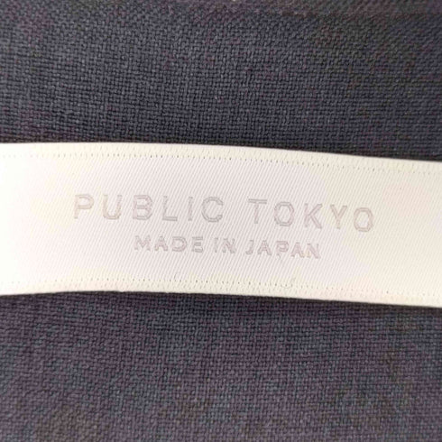 パブリックトウキョウ PUBLIC TOKYO ワイドラペルジレワンピ レディース JPN:2