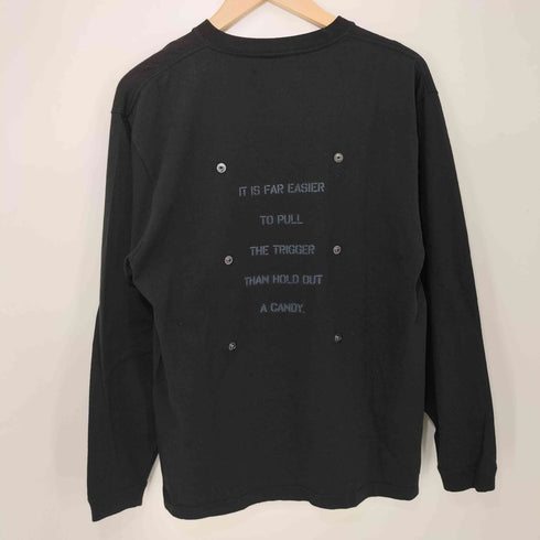dilemma スナップボタンデザイン L/S Tシャツ メンズ 2