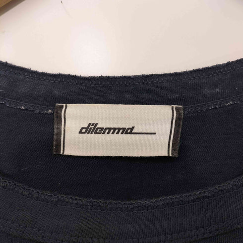 dilemma SPIRAL 両面プリント S/S Tシャツ メンズ FREE