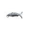 魚 フィッシュ ペンダントトップ アクセサリー メンズ