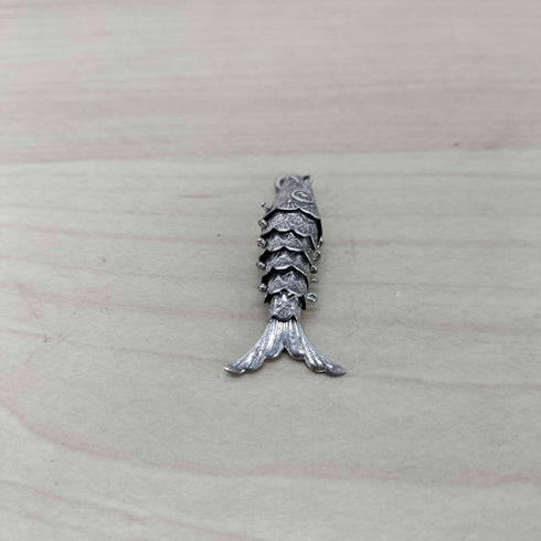 魚 フィッシュ ペンダントトップ アクセサリー メンズ