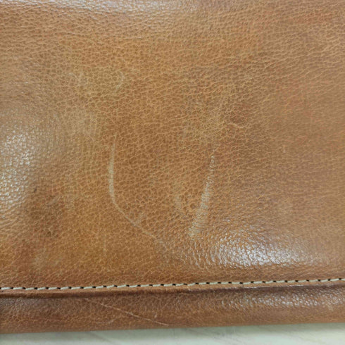 Snobbist スノビスト ラクダ ロゴ 刻印 REAL CAMEL SKN リアル キャメル スキン レザー 長財布 メンズ