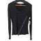 ヒューゴボス HUGO BOSS Y2K ジップデザイン リブニットセーター メンズ import:L
