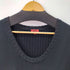 ヒューゴボス HUGO BOSS Y2K ジップデザイン リブニットセーター メンズ import:L
