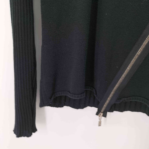 ヒューゴボス HUGO BOSS Y2K ジップデザイン リブニットセーター メンズ import:L