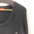 ヒューゴボス HUGO BOSS Y2K ジップデザイン リブニットセーター メンズ import:L