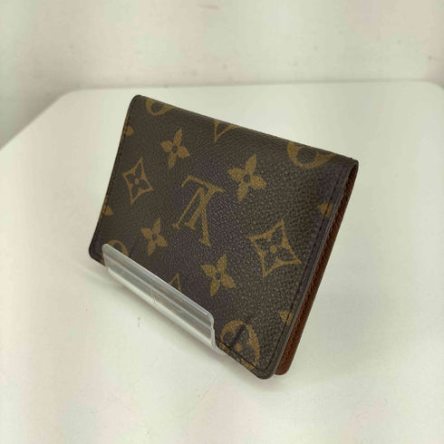 ルイヴィトン LOUIS VUITTON 2003年製 ポルト2カルトヴェルティカル モノグラム パスケース レディース
