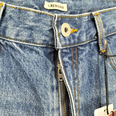 クレドナ CREDONA ワイド ビートル デニム パンツ domestic レディース 2